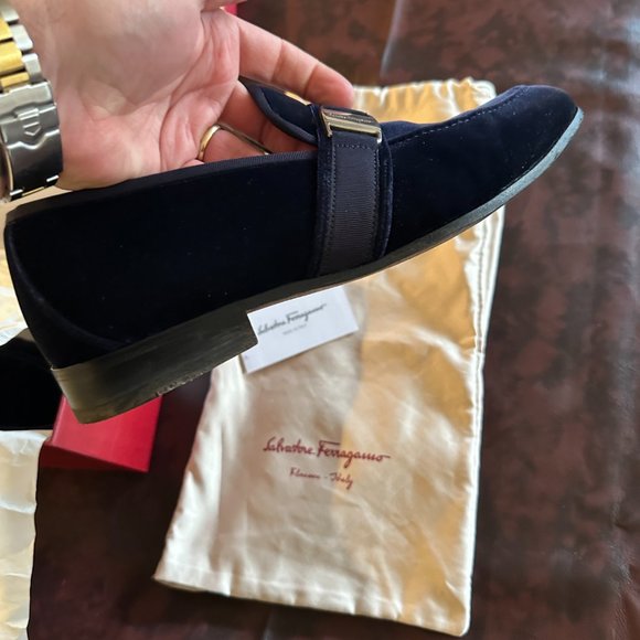 Ferragamo Danny 2 Velvet Loafers main image 5